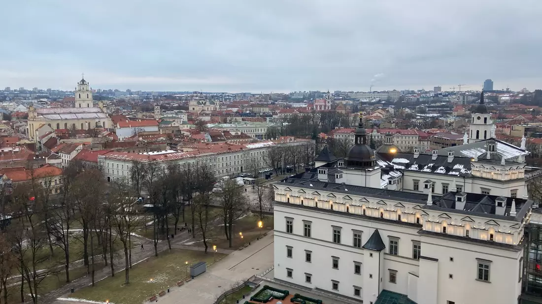 In Vilnius soll der russische Geheimdienst einen Brandanschlag angestiftet haben. (Archivbild)  - Bild: Alexander Welscher/dpa