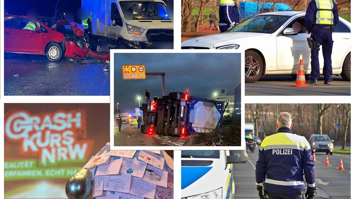 POL-DU: Stadtgebiet: Verkehrsbericht 2024: Weniger Unfalltote auf Duisburgs Straßen - Foto: presseportal.de