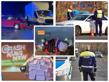 POL-DU: Stadtgebiet: Verkehrsbericht 2024: Weniger Unfalltote auf Duisburgs Straßen - Foto: presseportal.de