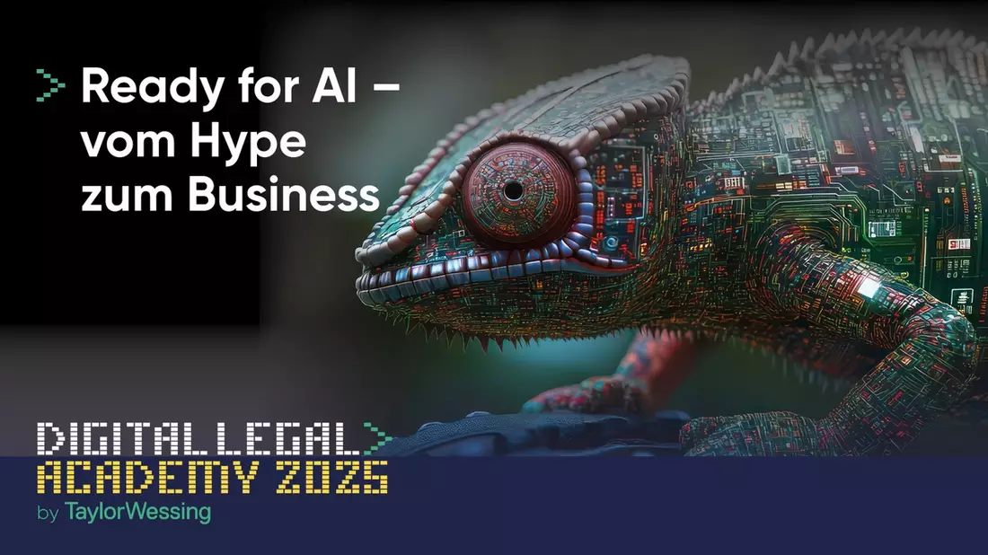 Ready for AI: Taylor Wessing startet Digital Legal Academy 2025 - Bild: presseportal.de