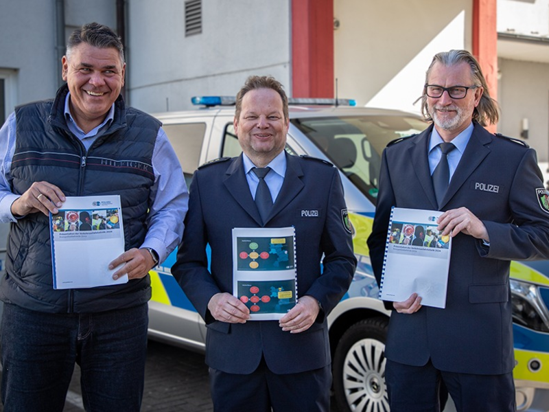 POL-UN: Kreis Unna - Behördenleiter und der stellvertretende Direktionsleiter Verkehr stellten Verkehrsunfallstatistik 2024 vor - Foto: presseportal.de