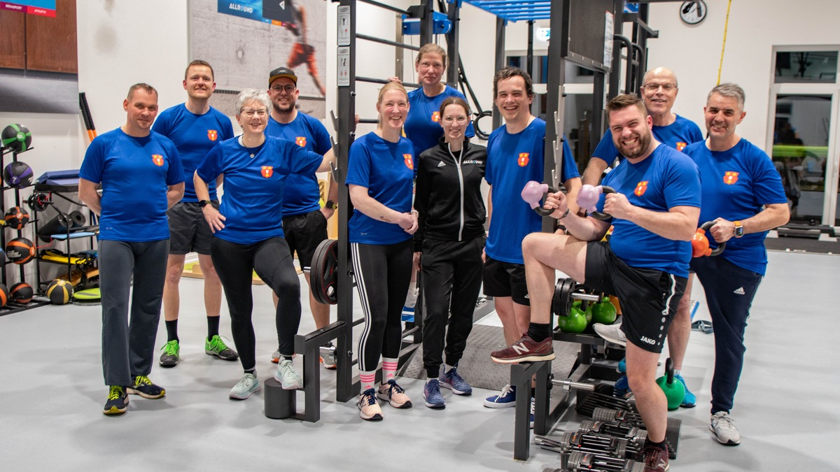 FW-KLE: Feuerwehr Kleve startet mit Dienstsport - Foto: presseportal.de