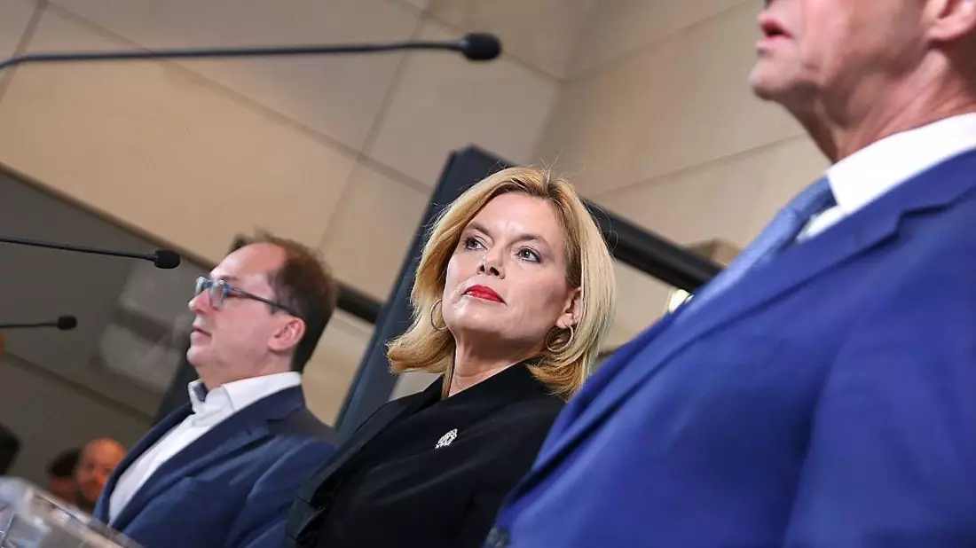 Alexander Dobrindt, Julia Klöckner und Friedrich Merz am 17.03.2025 - Bild: über dts Nachrichtenagentur