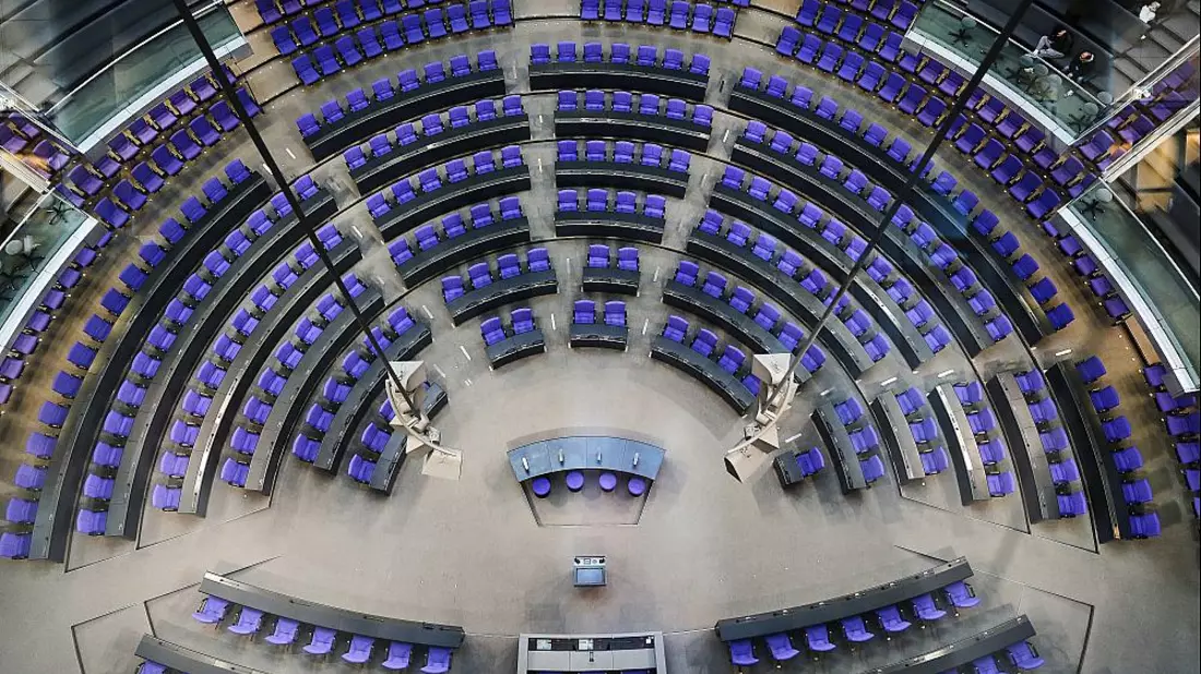 Plenarsaal des Deutschen Bundestags am 17.03.2025 - Bild: über dts Nachrichtenagentur