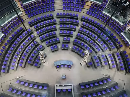 Plenarsaal des Deutschen Bundestags am 17.03.2025 - Foto: über dts Nachrichtenagentur