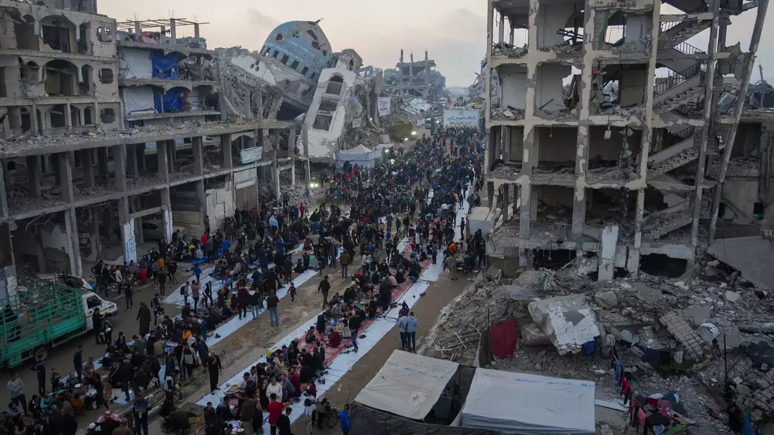 Israel startete die massivsten Angriffe seit Beginn der Waffenruhe vor rund zwei Monaten. (Archivbild) - Bild: Jehad Alshrafi/AP/dpa