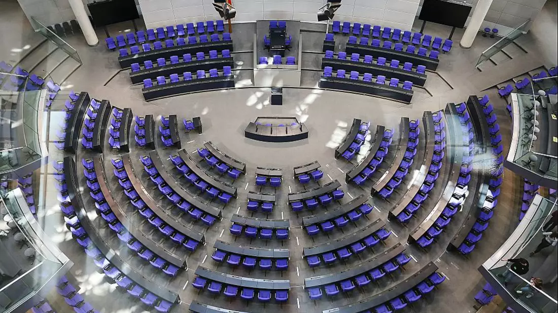 Plenarsaal des Deutschen Bundestags am 17.03.2025 - Bild: über dts Nachrichtenagentur