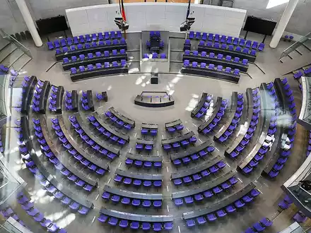Plenarsaal des Deutschen Bundestags am 17.03.2025 - Foto: über dts Nachrichtenagentur