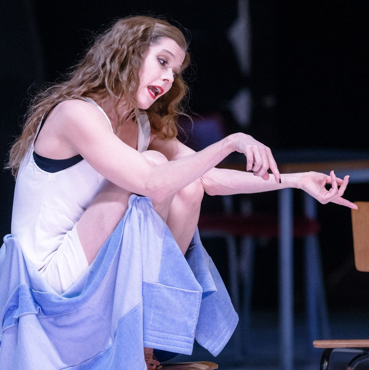 Polarpreisträgerin Barbara Hannigan hier 2017 bei der Operninszenierung «Lulu» in Hamburg. (Archivbild) - Foto: picture alliance / Markus Scholz/dpa