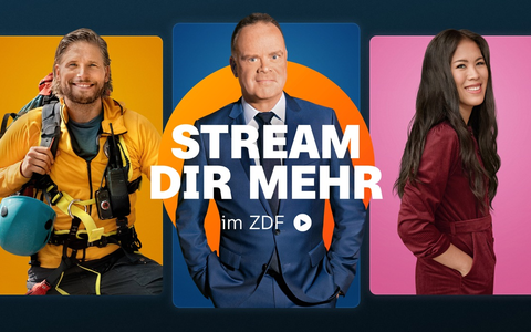 Jetzt streamen im ZDF / ZDF relauncht Streaming-Portal - Foto: presseportal.de Jetzt streamen im ZDF / ZDF relauncht Streaming-Portal - Foto: presseportal.de