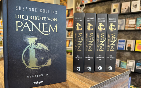 Das lange Warten hat ein Ende: der fünfte Teil der Jugendbuch-Reihe «Die Tribute von Panem» ist weltweit erschienen.  - Foto: Christiane Bosch/dpa