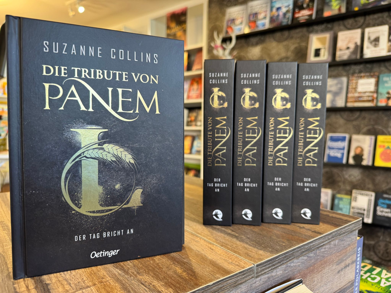 Das lange Warten hat ein Ende: der fünfte Teil der Jugendbuch-Reihe «Die Tribute von Panem» ist weltweit erschienen.  - Foto: Christiane Bosch/dpa