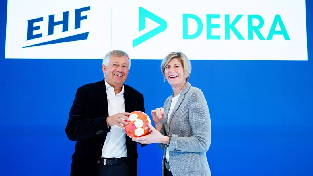 DEKRA baut Handball-Engagement aus: Schiedsrichter-Partner bei EHF EUROs 2026 - Bild: presseportal.de