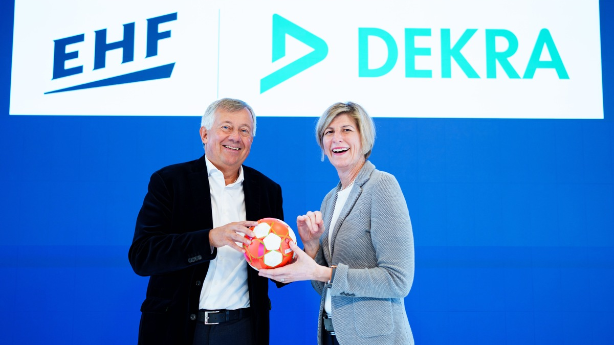 DEKRA baut Handball-Engagement aus: Schiedsrichter-Partner bei EHF EUROs 2026 - Foto: presseportal.de