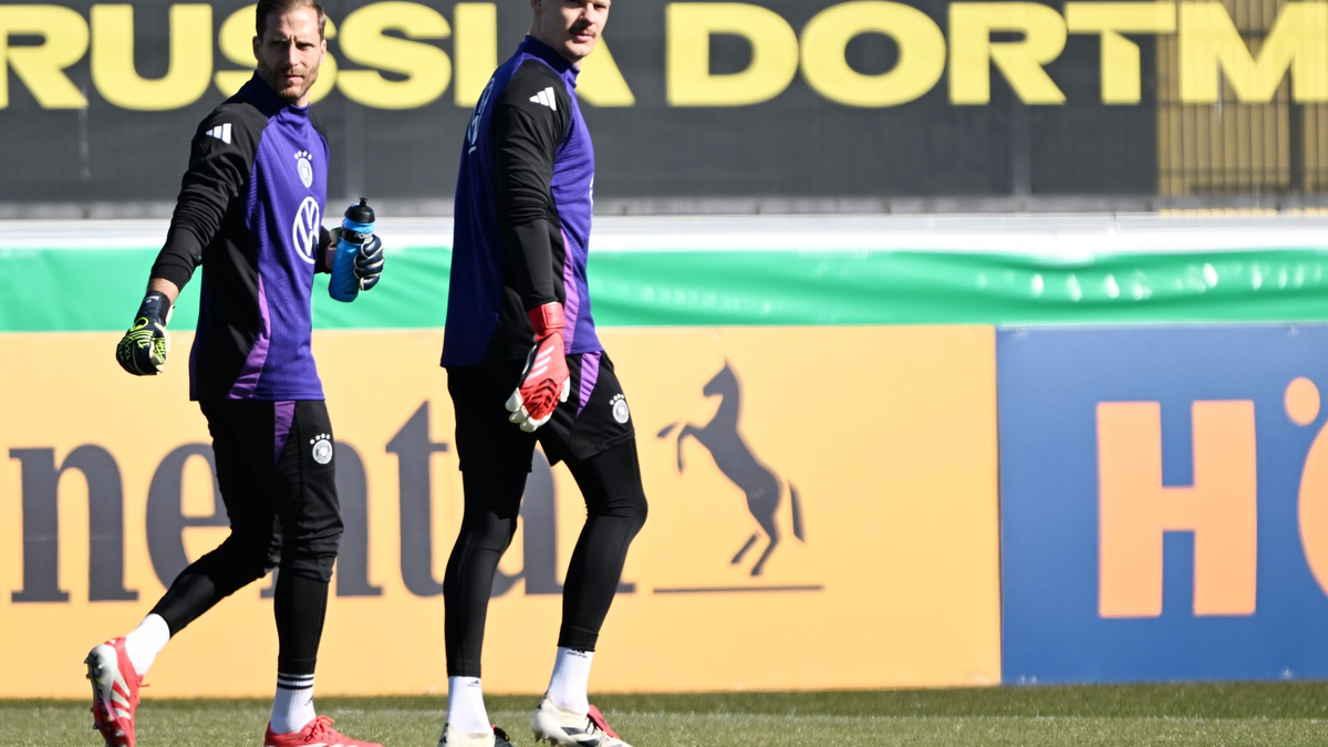 Die Vorbereitung auf dem Trainingsplatz hat Julian Nagelsmann noch in Dortmund abgeschlossen. - Foto: Federico Gambarini/dpa