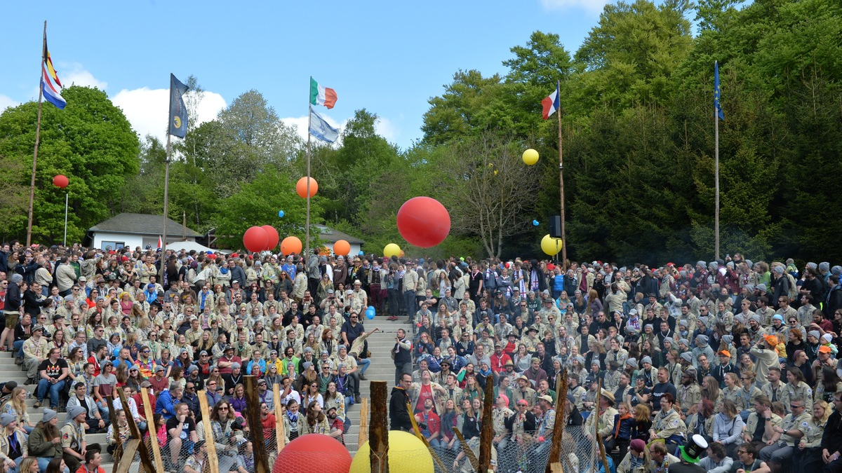 In 6 Wochen geht es los - PRISMA 2025: Das Pfadfinder*innenleitungstreffen des Jahres / Über 4.000 Pfadfinder*innen treffen sich zu Austausch und Vernetzung in Westernohe - Foto: presseportal.de