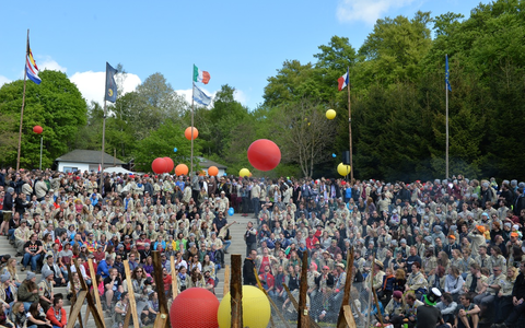 In 6 Wochen geht es los - PRISMA 2025: Das Pfadfinder*innenleitungstreffen des Jahres / Über 4.000 Pfadfinder*innen treffen sich zu Austausch und Vernetzung in Westernohe - Foto: presseportal.de