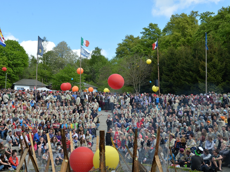 In 6 Wochen geht es los - PRISMA 2025: Das Pfadfinder*innenleitungstreffen des Jahres / Über 4.000 Pfadfinder*innen treffen sich zu Austausch und Vernetzung in Westernohe - Foto: presseportal.de