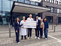 Handballtore für den guten Zweck: ORLEN Deutschland unterstützt Kinderkrebsstation - Foto: presseportal.de