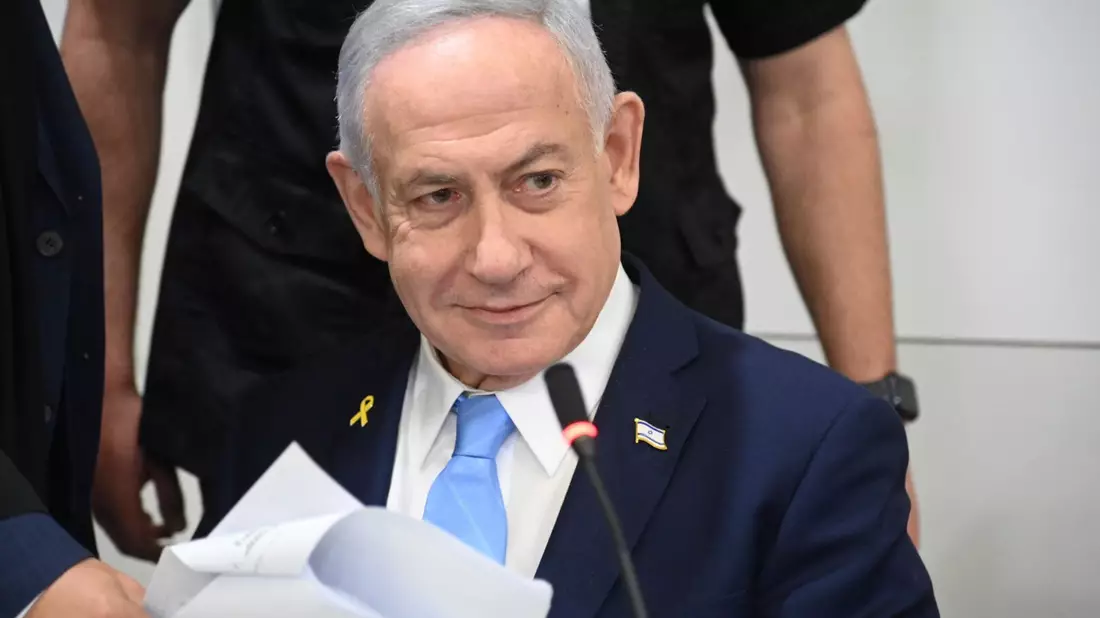 Der israelische Ministerpräsident Benjamin Netanjahu.  - Bild: Yair Sagi/Pool Yedioth Ahronoth/dpa