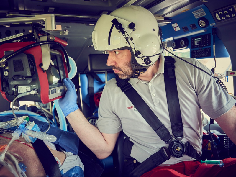 DRF Luftrettung zum Tag der Luftretter 2025 / Jeder Moment zählt: In maximal 60 Minuten vom Notruf bis in die Klinik - Foto: presseportal.de