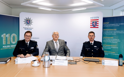 POL-KS: Polizeipräsident Konrad Stelzenbach stellt Polizeiliche Kriminalstatistik 2024 für Nordhessen mit besonderer Betrachtung von Stadt und Landkreis Kassel vor - Foto: presseportal.de