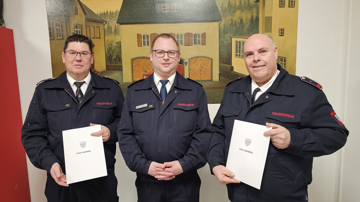 FW-AR: Neujahrsempfang des Fernmeldedienstes der Feuerwehr Arnsberg - Foto: presseportal.de