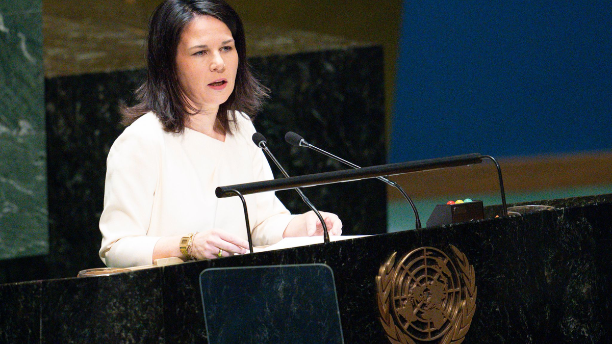 Baerbock soll Präsidentin der UN-Generalversammlung werden (Archivbild). - Foto: Mary Altaffer/AP/dpa