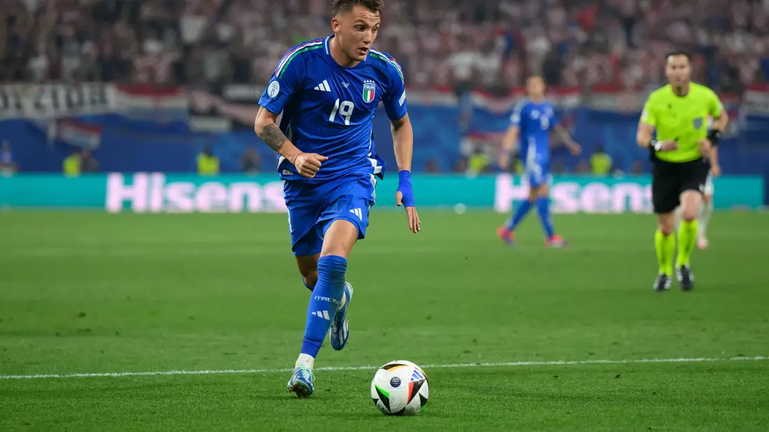 Italiens Stürmer Mateo Retegui fällt für die Länderspiele der Nations League gegen Deutschland aus. - Bild: Robert Michael/dpa