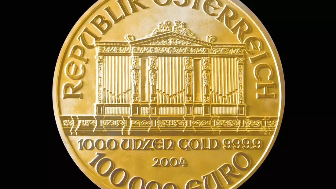 2,7-Millionen-Euro-Goldmünze wird am 21. März bei pro aurum in Bielefeld ausgestellt - Bild: presseportal.de