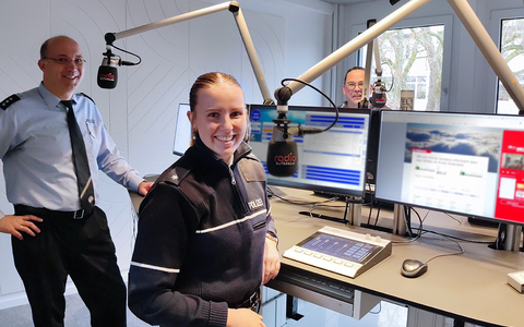 POL-GT: Frag die Polizei/ Gemeinsames Radioformat mit Radio Gütersloh zum Thema Voraussetzungen und Einstieg in den Polizeiberuf - Foto: presseportal.de