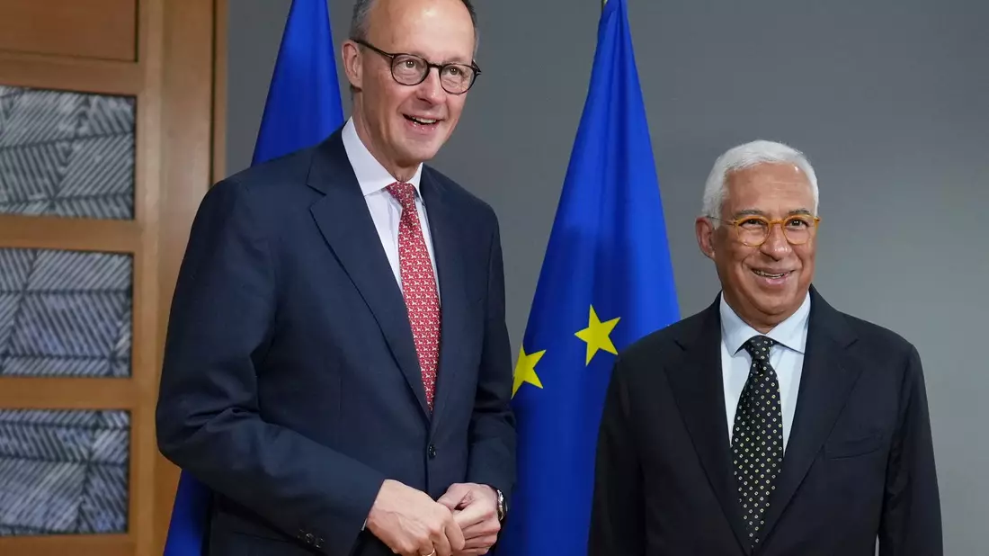 Friedrich Merz wird vermutlich Ende Juni zu seinem ersten regulären EU-Gipfel reisen. (Archivbild) - Bild: Virginia Mayo/AP/dpa