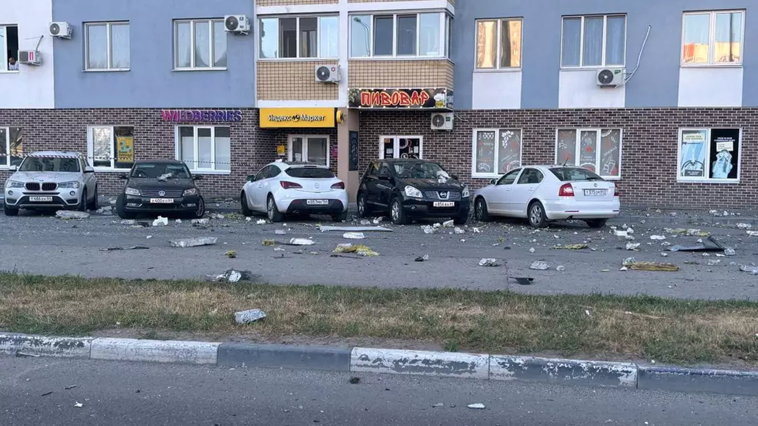 Engels war seit Kriegsbeginn schon öfters Ziel ukrainischer Drohnenangriffe. (Archivbild) - Bild: Uncredited/Saratov region governor Roman Busargin official Telegram channel/AP/dpa