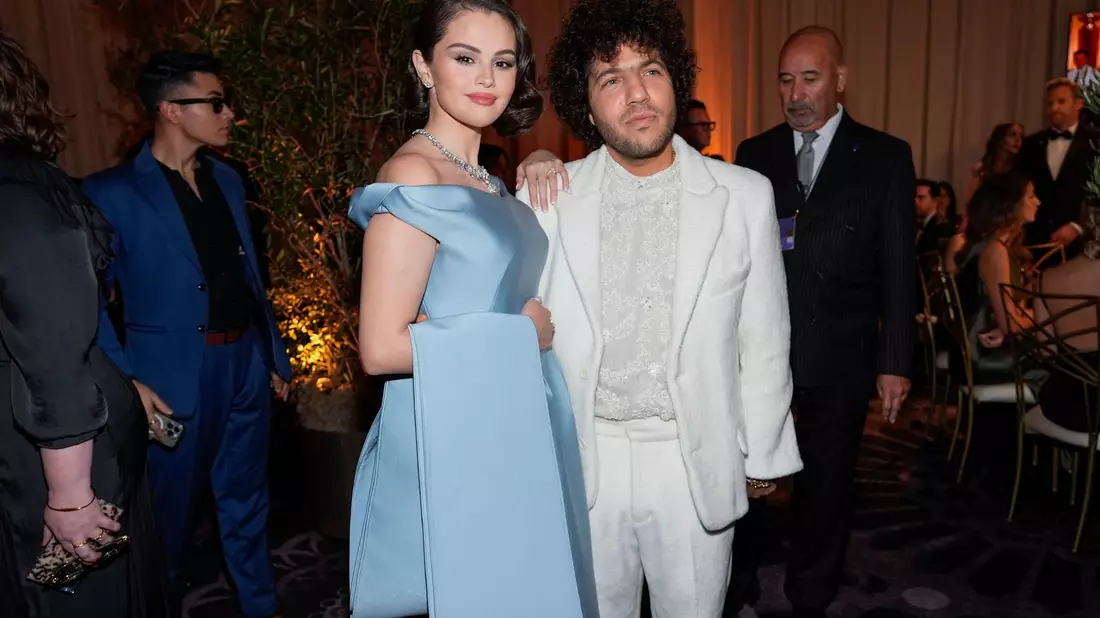 Benny Blanco sah nach seinem ersten Kuss mit Popstar Selena Gomez in ihr die Mutter seiner zukünftigen Kinder. (Archivbild) - Bild: Chris Pizzello/Invision/dpa