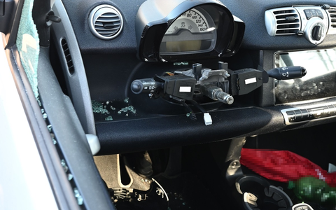 POL-REK: 250320-2: Autoscheibe eingeschlagen und Lenkrad entwendet - Foto: presseportal.de