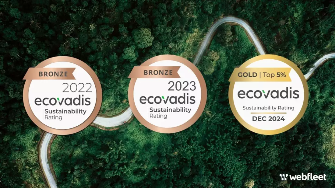 Webfleet erhält das erste EcoVadis-Gold-Rating: ein Meilenstein in Sachen Nachhaltigkeit - Bild: presseportal.de