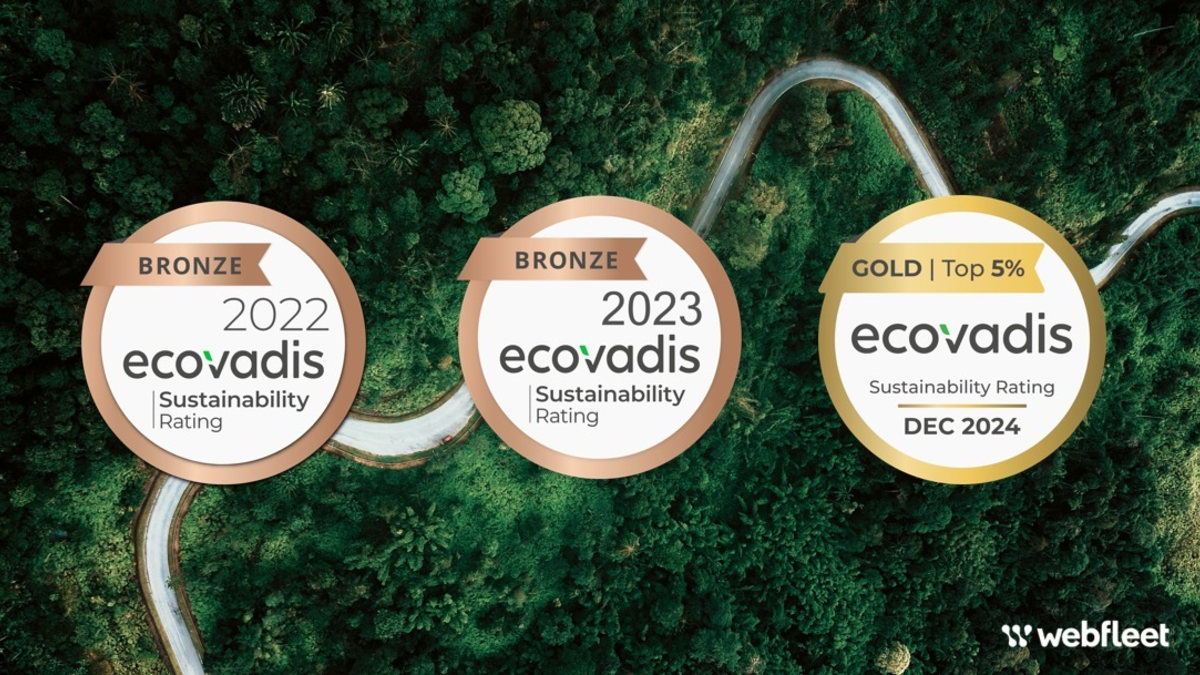 Webfleet erhält das erste EcoVadis-Gold-Rating: ein Meilenstein in Sachen Nachhaltigkeit - Foto: presseportal.de