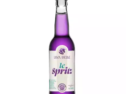 Lav'a Belle - der erste lila Aperitif setzt neue Maßstäbe in der Gastronomie / Neuheit: Le Spritz - der lila Ready-to-Drink Aperitif - Foto: presseportal.de