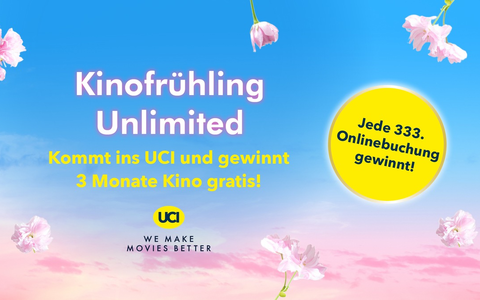 UCI startet mit großer Verlosung in den Kinofrühling UNLIMITED - Foto: presseportal.de