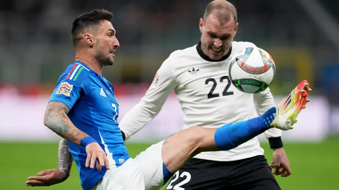 Der Wendepunkt: Tim Kleindienst köpft das 1:1. - Bild: Antonio Calanni/AP/dpa