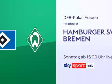 Das Rekordspiel des deutschen Frauenfußballs vor 57.000 Fans im ausverkauften Volksparkstadion am Sonntag live bei Sky Sport - Foto: presseportal.de