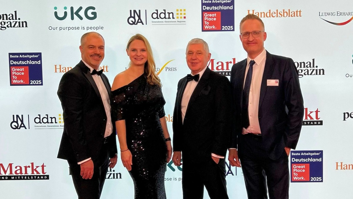 DIS AG feiert 20 Jahre als Top-Arbeitgeber / Erneut Great Place to Work Auszeichnung erhalten - Foto: presseportal.de