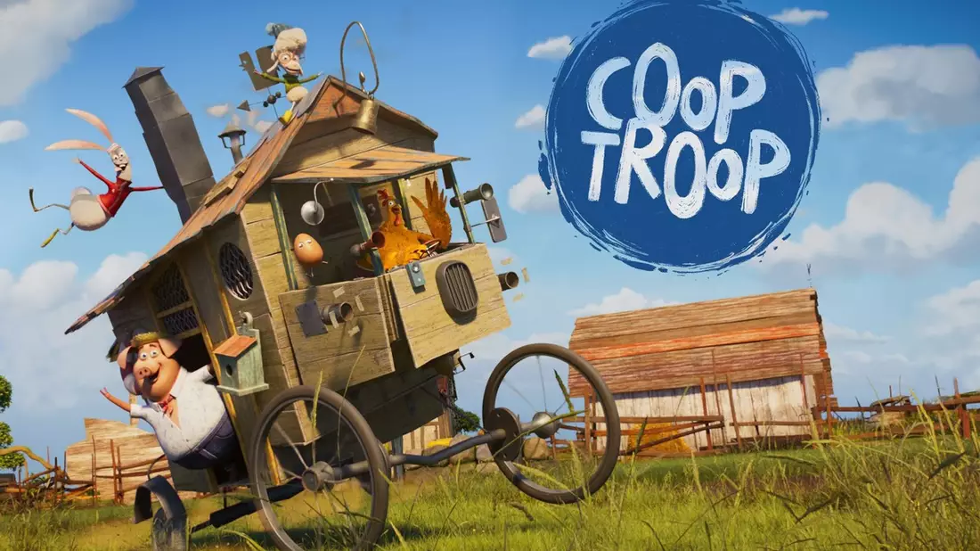 Coop Troop- Tierisch-turbulente Truppe feiert Premiere / Neue 3D-Animationsserie ab 25. März 2025 bei KiKA - Bild: presseportal.de