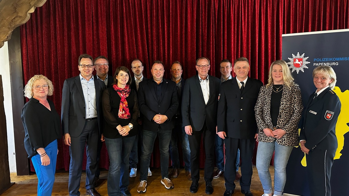 POL-EL: Sögel - Amtseinführung von Klaus Dierkes als Leiter der Polizeistation Hümmling-Sögel - Foto: presseportal.de