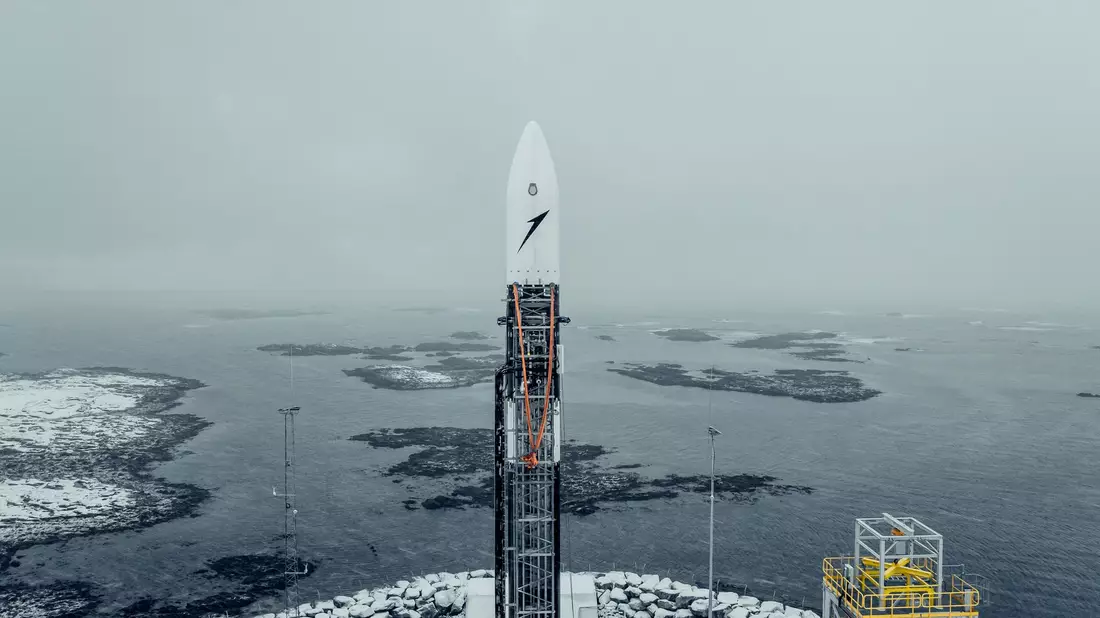 Isar Aerospace will seine Rakete in Norwegen testen. (Handout) - Bild: Wingmen Media/Isar Aerospace/dpa