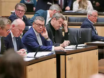 Evers, Wegner, Herrmann, Söder, Strobl im Bundesrat am 21.03.2025 - Foto: über dts Nachrichtenagentur