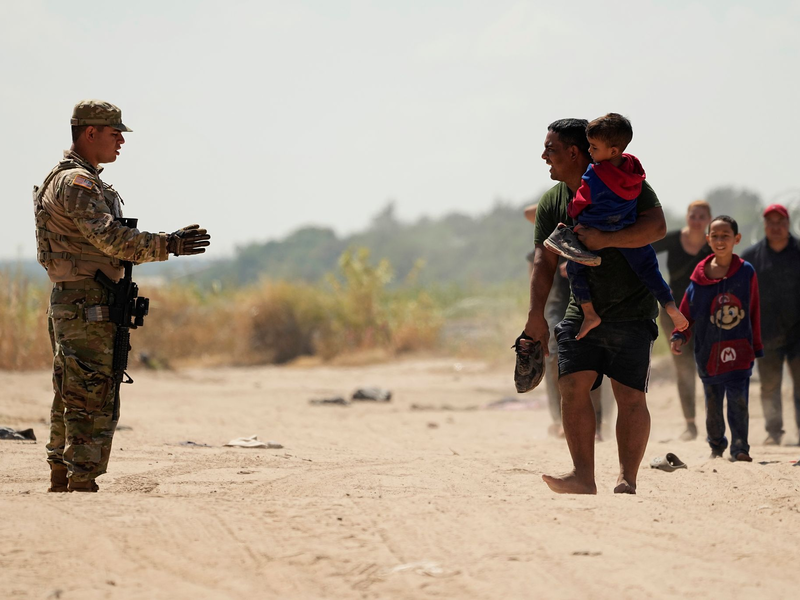 Schon im Jahr zuvor hatte die UN-Organisation für Migration einen Rekord bei den Todesfällen unter Migranten gemeldet. (Archivbild) - Foto: Eric Gay/AP