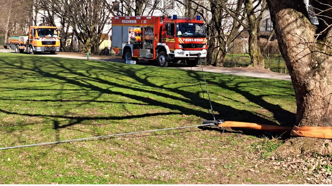 FW-M: Feuerwehr München bei einigen Einsätzen gefordert (Stadtgebiet) - Bild: presseportal.de