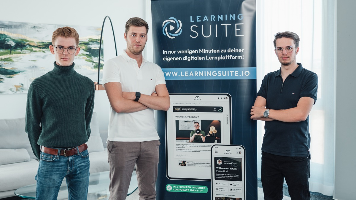 LearningSuite.io als Vorreiter: Was digitale Lernplattformen für Unternehmen, Coaches und Agenturen leisten müssen - Foto: presseportal.de