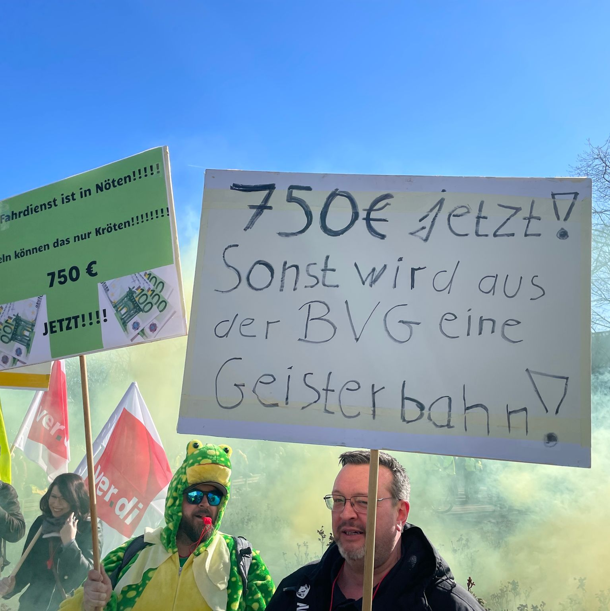 750 Euro mehr im Monat - mit dieser Forderung war Verdi in die Verhandlungen gegangen.  - Foto: Michel Winde/dpa